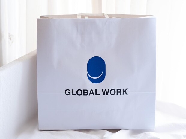 「着る服ない」→【グローバルワーク】で解決！ 着回し力100点♡「楽ちんサロペ」