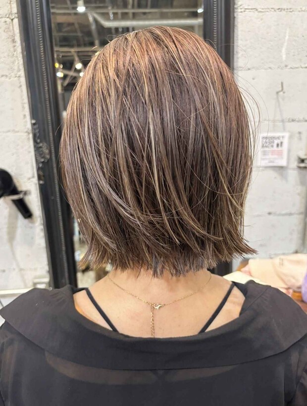 もっと早くすればよかった（泣）【40・50代】白髪もぼかせる♡「最強こなれボブ」