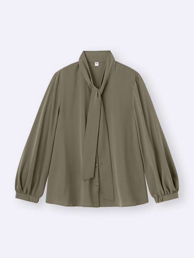 シャツより“こっち”がいいかも！【GU】大人の1軍♡「高見えブラウス」