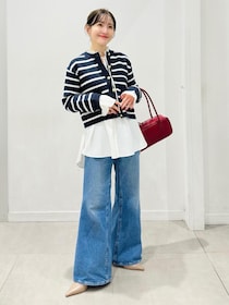 【GUのネイビー】が大人にハマる！ 40・50代におすすめな「優秀トップス」