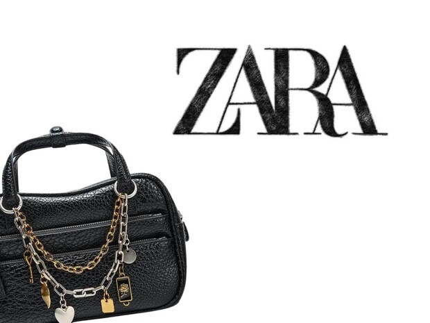 持つだけ → 即トレンド見え!【ZARA】“どこの?”って聞かれそう♡「チャーム付きバッグ」