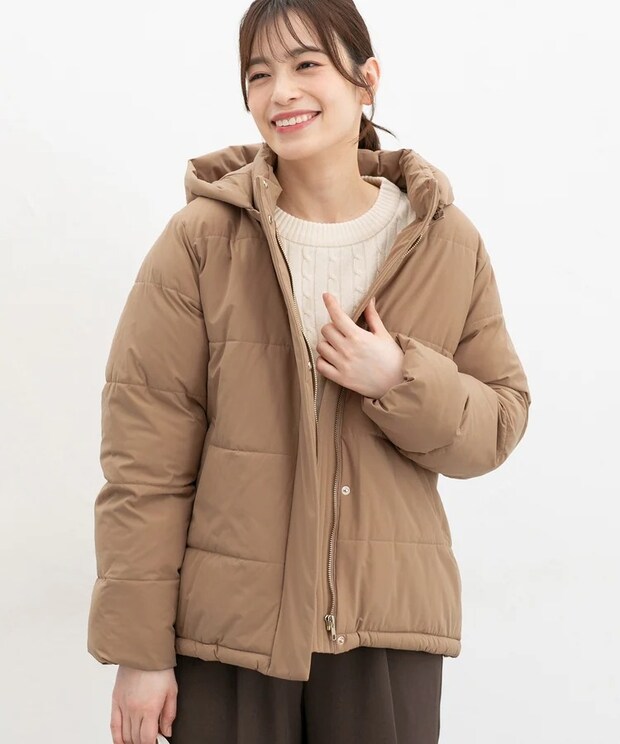 「コートしか持ってない」→【ハニーズ】で買い足し！ 保温 × 軽量で最強♡「優秀アウター」