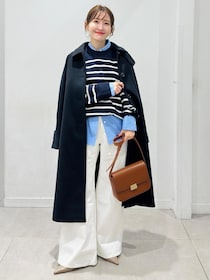 コーデのマンネリ化 →【GUのブルーシャツ】で解決！ 40・50代の垢抜け♡「サマ見えコーデ」