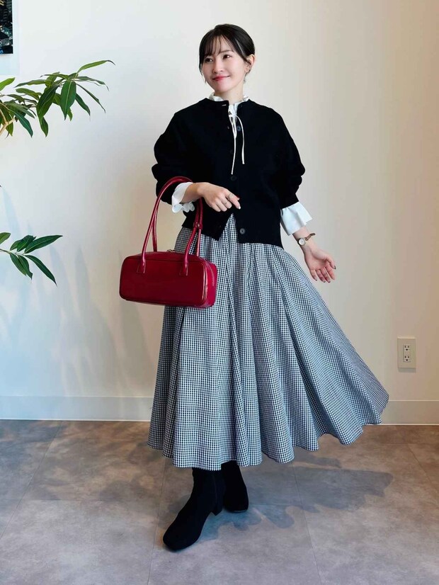 【GUの新作】が大当たりーーッ！ ふわっと可愛い♡「注目スカート」