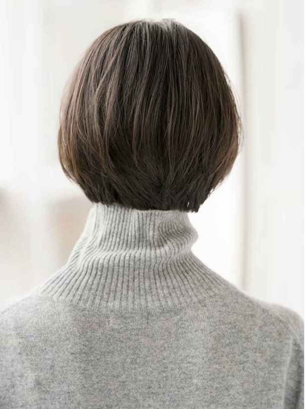 《40・50代》この長さがちょうどイイ！ 短すぎず女っぽい♡【大人のミニボブ】