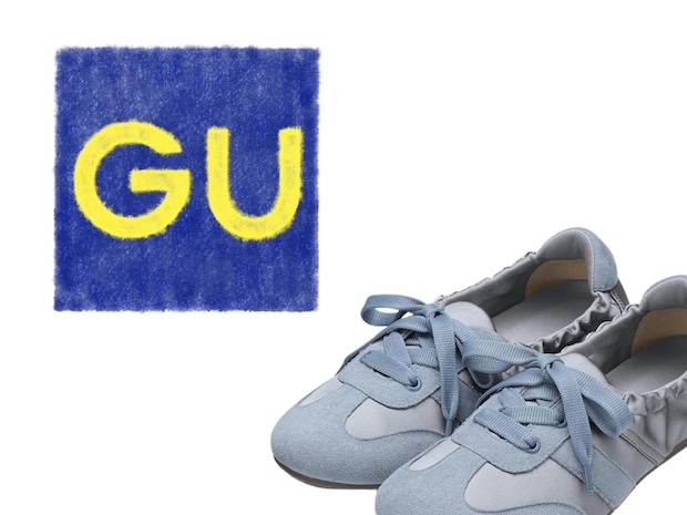 普通のスニーカーより断然“こっち”かも！【GU】「バレエスニーカー」
