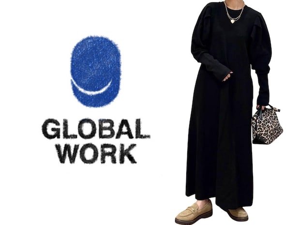 ガバッと着るだけ！【グローバルワーク】40・50代の楽ちんおしゃれ♡「優秀ワンピ」