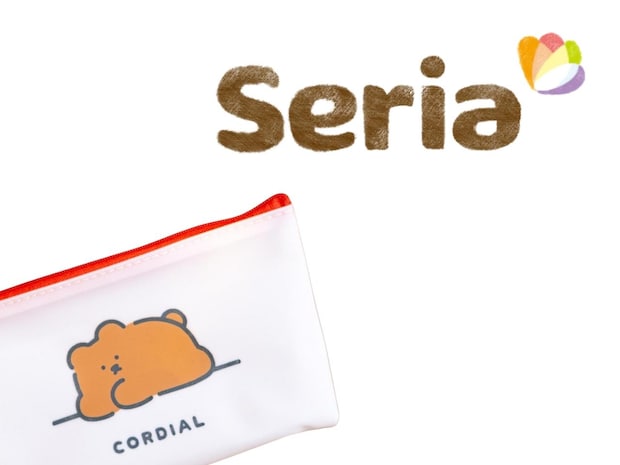 ゆるっと感がたまらん♡【セリア】大人がバッグに忍ばせたい「110円ポーチ」