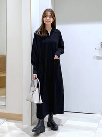 “この1枚”で決まる！【グローバルワーク】40・50代の時短おしゃれ♡「ハーフジップワンピ」