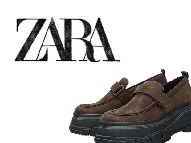 スニーカーの気分じゃない日に!【ZARA】カジュアル服にも合う「厚底ローファー」