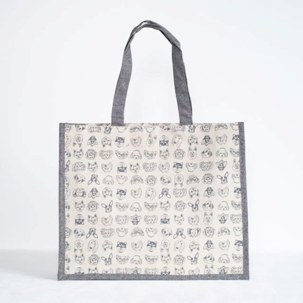 サブバッグにもおすすめ！【ダイソー】でGETしたい♡「トートバッグ」