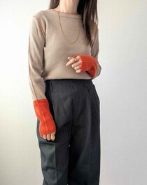 ガバッと着るだけでOK！【しまむら】袖のワンポイントが可愛い♡「着映えトップス」