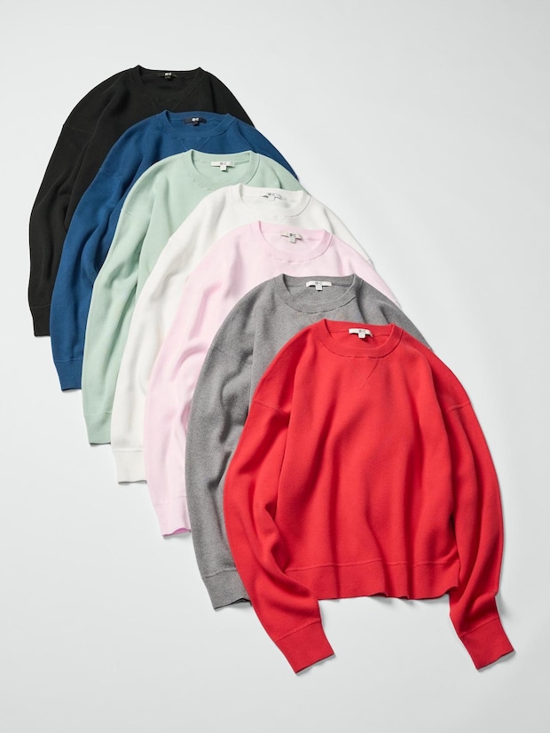 「イロチ買いが正解！」【ユニクロ】 40・50代が今 → 春まで着たい♡「名品トップス」