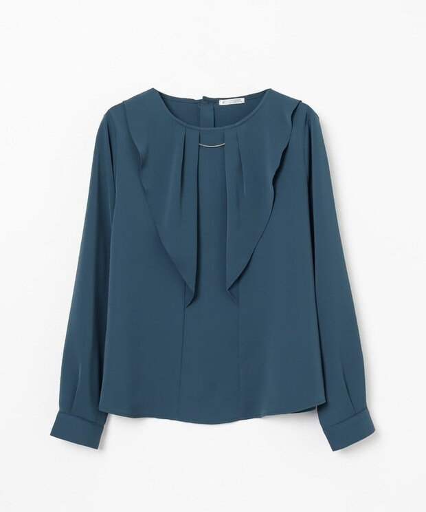 【ハニーズのブルー系】がセンス別格！ 40・50代が似合う♡「上品ブラウス」