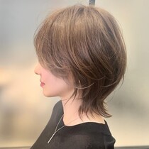 「5年ぶりのイメチェン」ならコレ！！【40・50代】こなれ & 上品見え♡「エレガントウルフ」