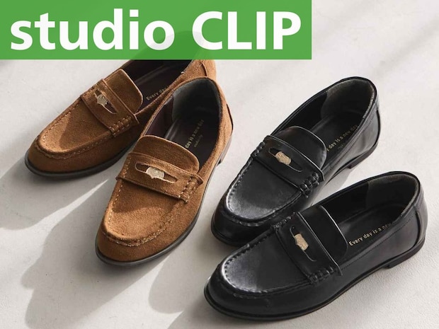 「驚きのふかふか感」「疲れにくい!」【studio CLIP】大人が履きたい♡「優秀ローファー」