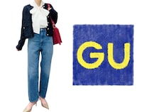 「ジーンズ合わせ」がおしゃれ！【GU】大人に似合う「ボウタイブラウス」の着こなしって？