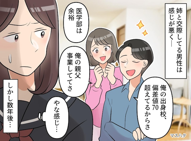 姉のエリート彼氏「低レベルな大学目指してるんだな」こんな男と婚約するなんて。数年後、『皮肉な結末』が