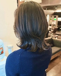 「短いの苦手、、」って人へ！【40・50代】下ろしてもキチンと見え◎「長めウルフ」