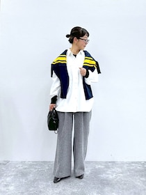 50代おしゃれ店員さんはこう穿く！【studio CLIP】今 → 春に試したい「楽ちんパンツコーデ」