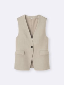 【GU新作】が大当たりかも！ オンオフ活躍しそう♡「高見えベスト」