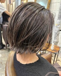 エッ、これ全部白髪ぼかしなの！？【40・50代】周りと差がつく♡「シャレ見えボブ」