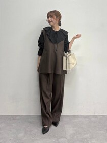 ワンピースよりこっちかも！【グローバルワーク】40・50代のサマ見え♡「大人っぽサロペ」