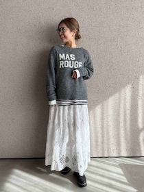 40代スタッフは「白スカート」こう穿く！【studio CLIP】甘くなりすぎない「カジュアルコーデ」