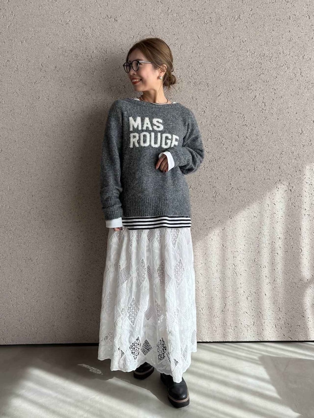 40代スタッフは「白スカート」こう穿く！【studio CLIP】甘くなりすぎない「カジュアルコーデ」