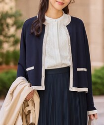 コンサバ派に推せる“この1枚”！【ハニーズ】40・50代のキレイ魅せ♡「上品カーデ」