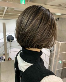 40・50代にこそ、推したい！！“ボブのちょいイメチェン”には【ハイライト】が最強かも♡
