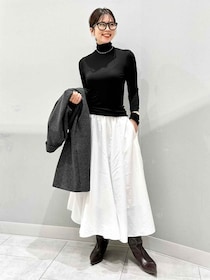 40・50代に似合う“ふわっと感”！【GU】大人が即こなれる♡「大本命スカート」
