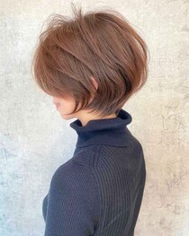 こういうの、求めてたーー！【40・50代】スッキリなのに女っぽい♡「こなれショートボブ」