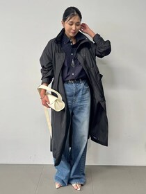 「カジュアルが似合わない」【40・50代】に！ ラフすぎない「ネイビーシャツコーデ」