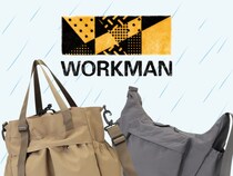 「もう、天気予報は無視でいいかも！」【ワークマン】毎日ガシガシ頼れる「撥水バッグ」
