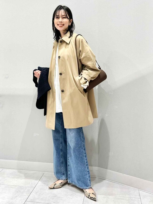 【GUジーンズ】が穿くだけで抜け感出る! 40・50代が参考にしたい「大人っぽコーデ」