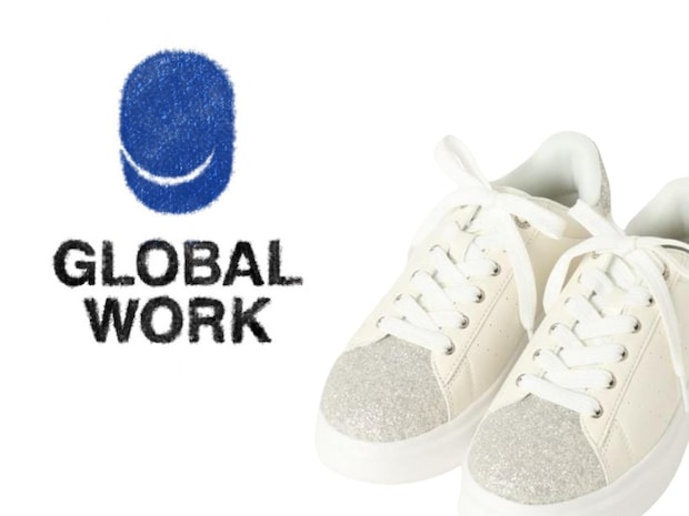 “おしゃれ”なだけじゃない!【グローバルワーク】抗菌防臭 & 撥水機能つき「優秀スニーカー」