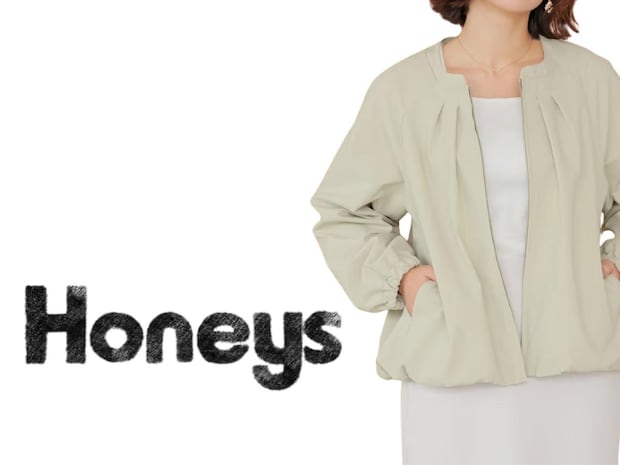 「真冬コート」の次は何羽織る？【ハニーズ】40・50代の春に♡「おしゃれブルゾン」