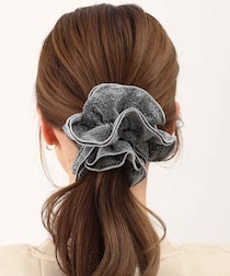 “黒ゴムヘア”は卒業ーー！【3COINS】まとめ髪が垢抜ける♡「大人のこなれシュシュ」