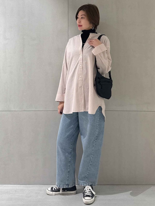 こう合わせればいいのか！【無印良品】大人のシャレ見え♡「デニムコーデ」