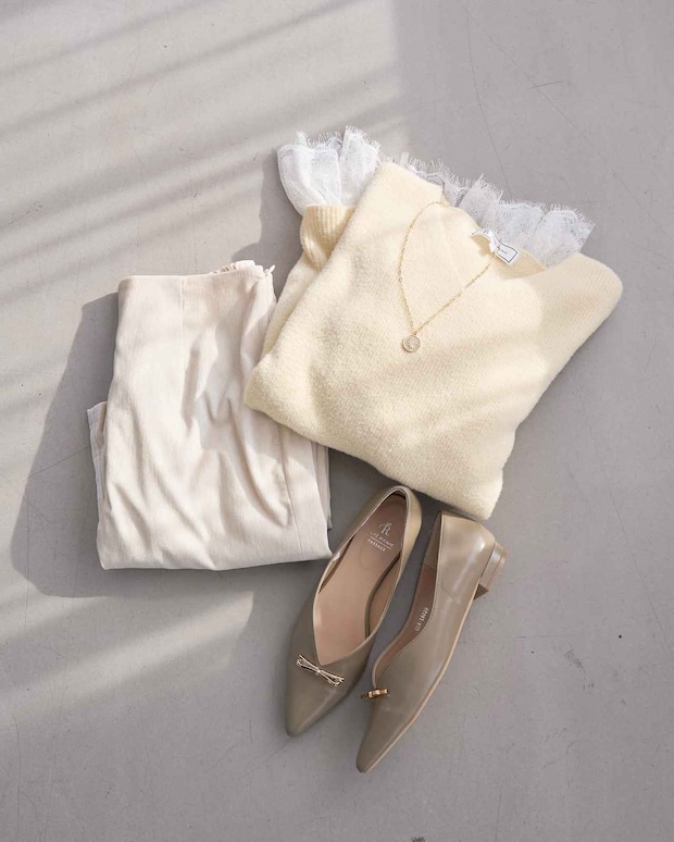 1足持ってると頼りになる！【ROPÉ PICNIC】オンオフ履ける♡「きれいめパンプス」