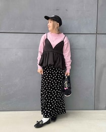 「ピンク似合わない」って諦めないで！【しまむら】40・50代が真似したい「差し色コーデ」