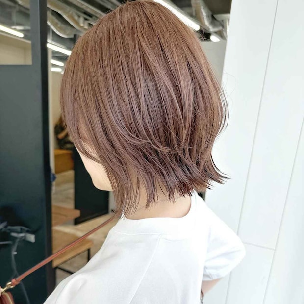 こりゃ垢抜ける！！【40・50代】“ボブのマンネリ脱却”には「ウルフボブ」一択かも♡