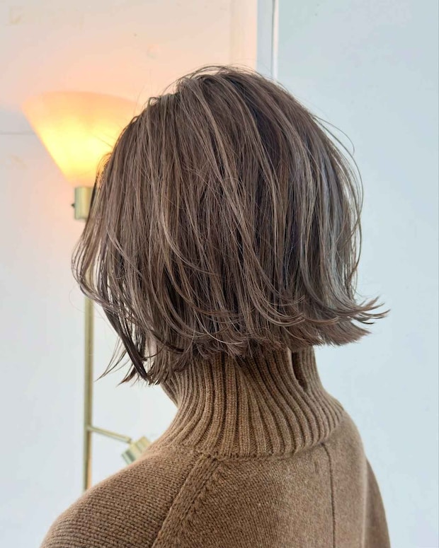 白髪と格闘する【40・50代】へ！ 楽なのにこなれる「白髪ぼかしボブ」大当たりカモーーッ♡