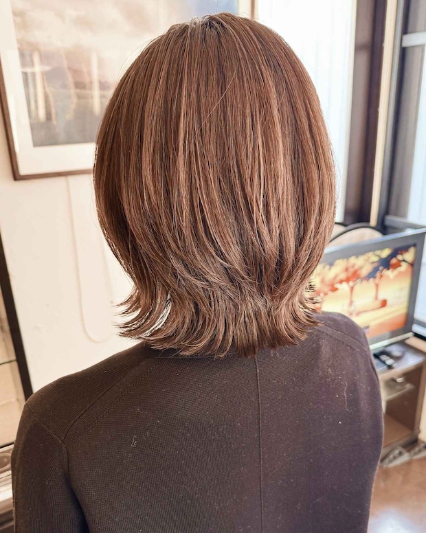 そのボブ、もう古いかも！？→【40・50代】マネして即今っぽ♡「ウルフボブ」