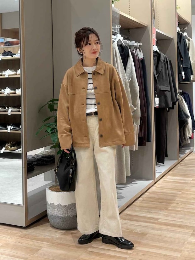 ガバッと羽織るだけ!【グローバルワーク】40・50代のサマ見え♡「楽ちんジャケット」