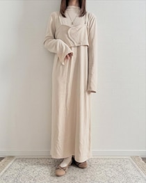 「服選びが面倒」な人へ！【しまむら】1着で何通りも着られる♡「優秀セットワンピ」