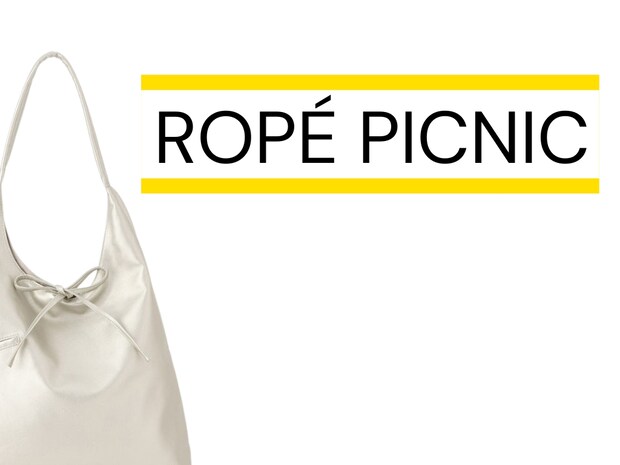 この見た目で『洗える』の!?【ROPÉ PICNIC】お手入れ簡単♡「きれいめバッグ」