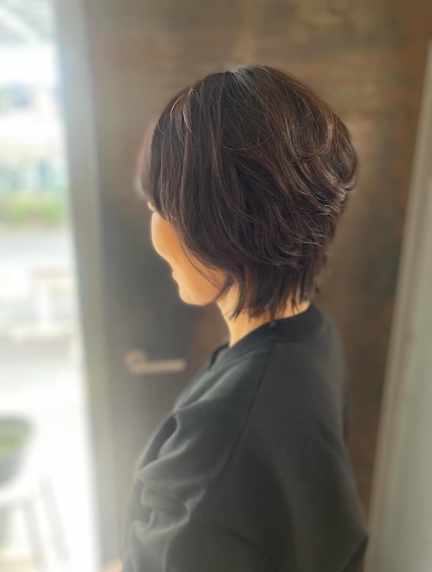 無難ボブより、断然コッチかも!!【40・50代】カットで即シャレる♡「大人のウルフボブ」
