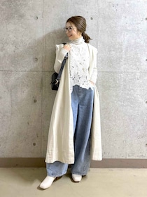 「いつものデニムコーデ」→ 即垢抜け！【studio CLIP】40・50代がこなれる「ベストワンピース」